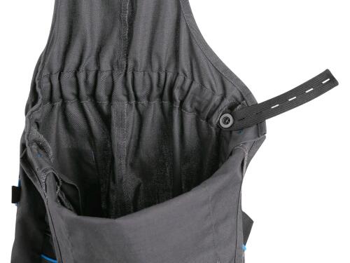 Zahradníky CXS PHOENIX CASPER, dětské, šedé s černými a modrými doplňky, vel. 110